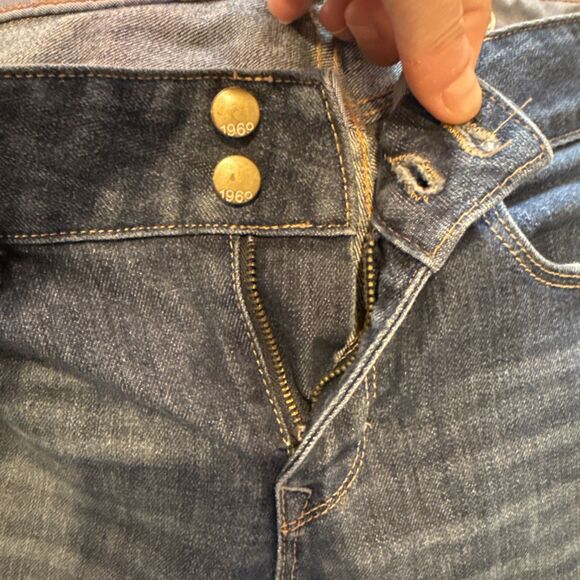 Gap 1969 Perfect Boot Jeans 29 8r  Medium Wash Women's Low Rise - Picture 6 of 10